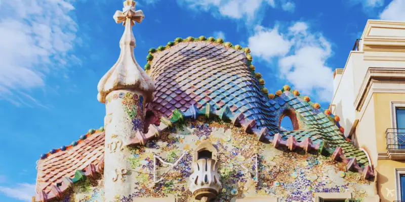 Barcelona látképe