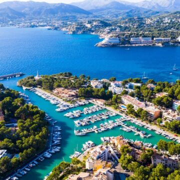 Mallorca, Santa Ponca madártávlatból